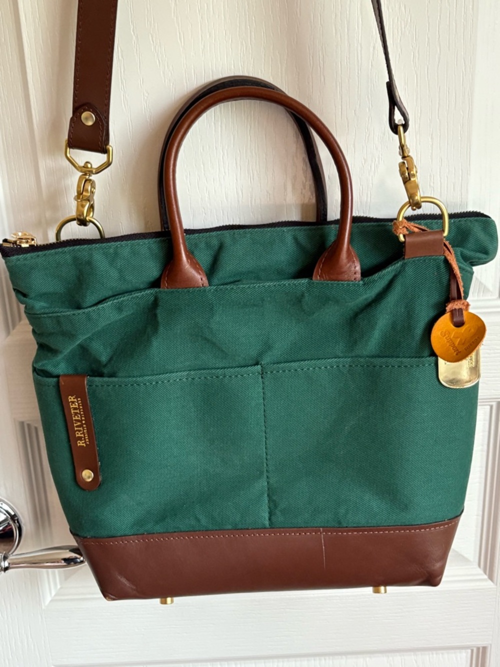 R. Riveter Otto Signature Tote Bag - Picture 2 of 13